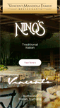 Mobile Screenshot of ninos-vincents.com